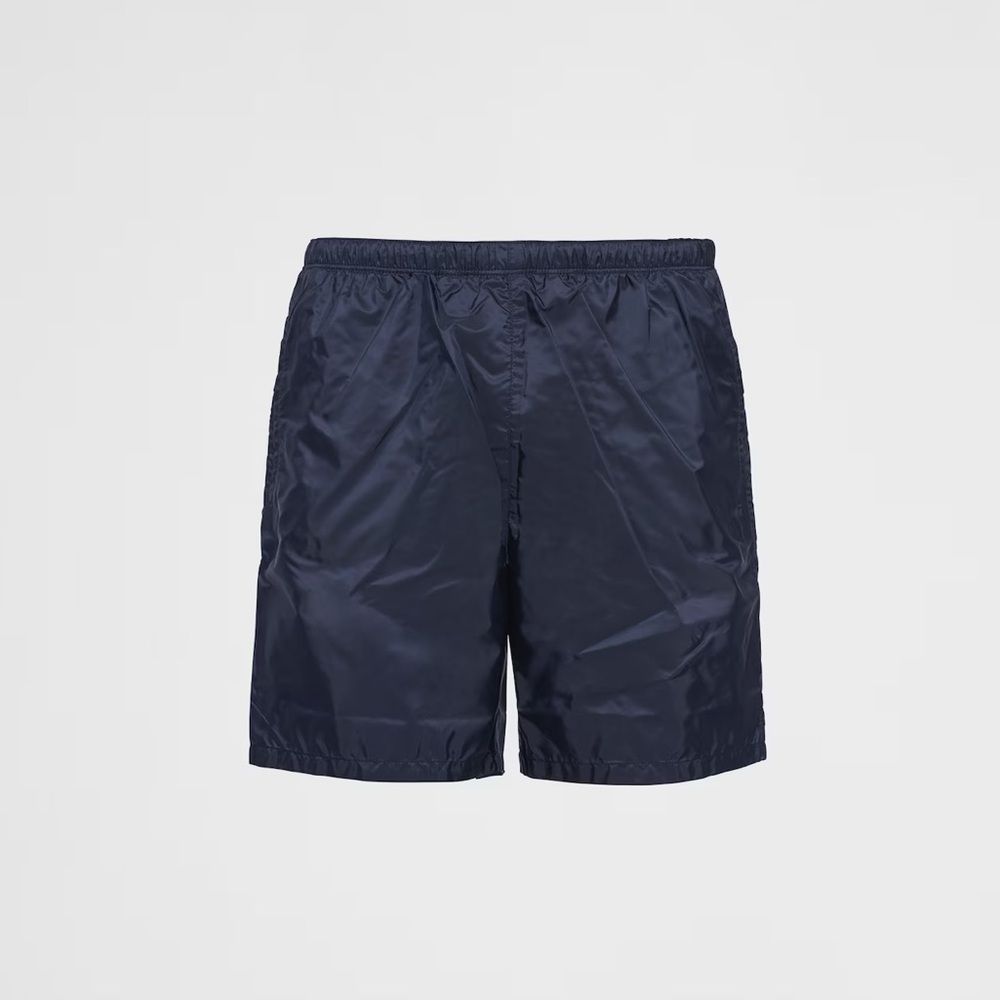 PRADA Men’s Re-Nylon swim trunks Blue Navy 46